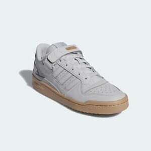 NWT adidas Men Originals Forum Low Shoes (Grey/Gum)-Size 11